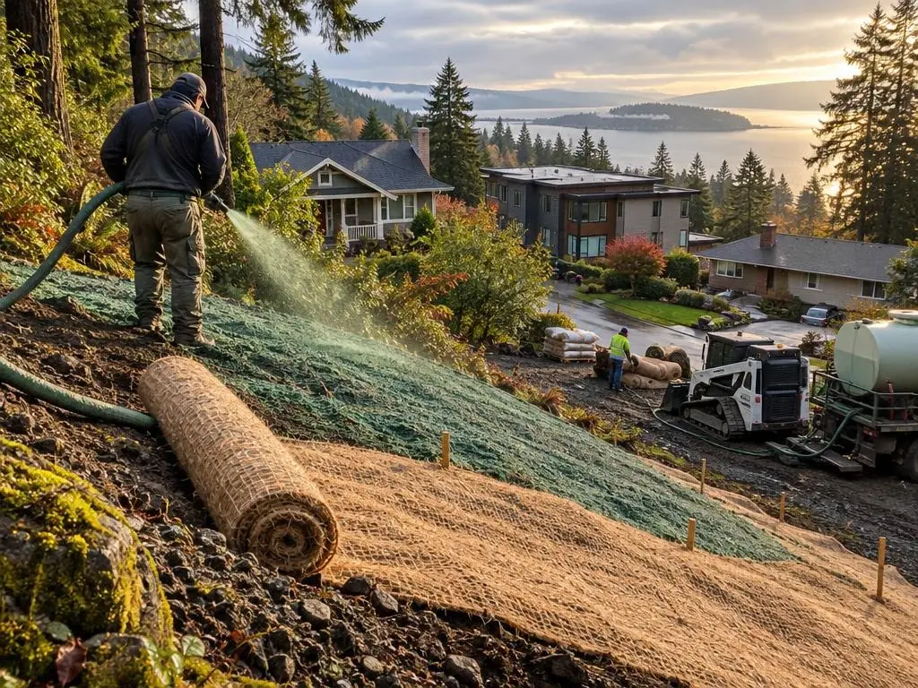 Slope Stabilization & Erosion Control in Seattle, WA